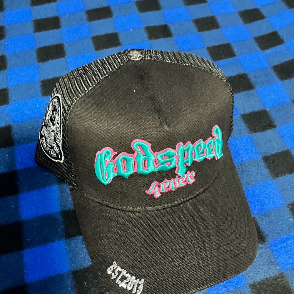 Black Godspeed Trucker Hat